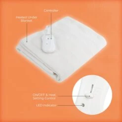 Carmen Full Size Single Electric Blanket 16 Carmen Full Size Single Electric Blanket -Dunelm Shop 30884494 alt06
