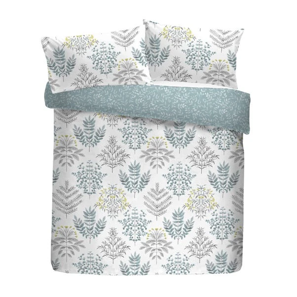 Emily Easy Care Duck Egg Duvet Cover And Pillowcase Set 7 Emily Easy Care Duck Egg Duvet Cover And Pillowcase Set - Image 5