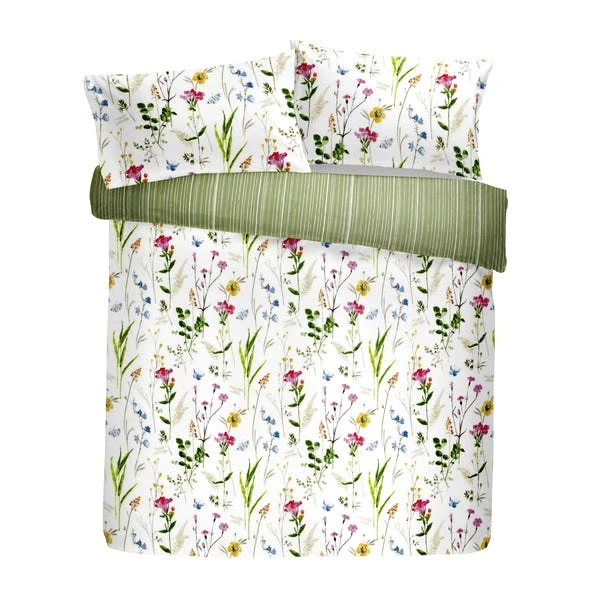 Spring Glade Easy Care Multicoloured Duvet Cover And Pillowcase Set 14 Spring Glade Easy Care Multicoloured Duvet Cover And Pillowcase Set - Image 12
