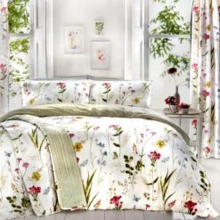 Spring Glade Easy Care Multicoloured Duvet Cover And Pillowcase Set 30 Spring Glade Easy Care Multicoloured Duvet Cover And Pillowcase Set -Dunelm Shop 30888412
