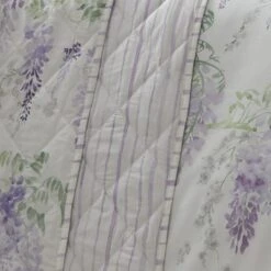 Wisteria Quilted Bedspread 200cm X 230cm 7 Wisteria Quilted Bedspread 200cm X 230cm -Dunelm Shop 30888420 alt02