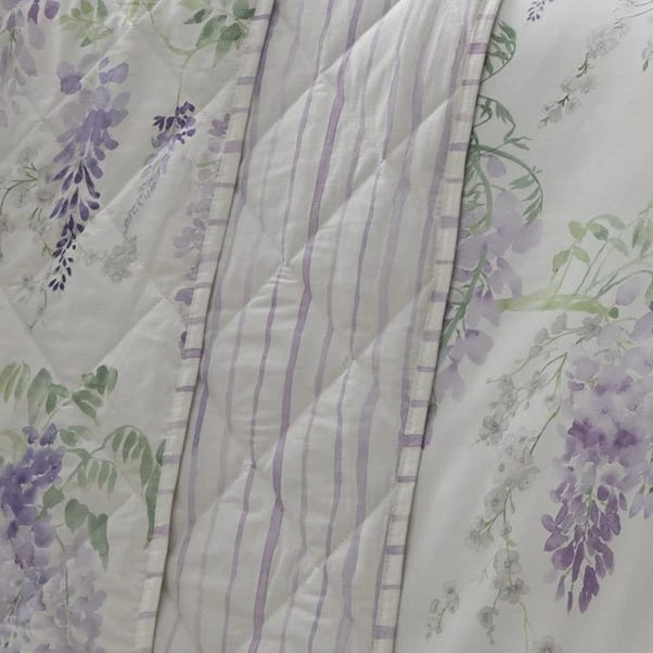 Wisteria Quilted Bedspread 200cm X 230cm 5 Wisteria Quilted Bedspread 200cm X 230cm - Image 3