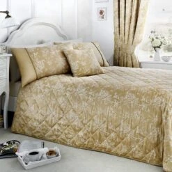 Woven Jasmine Bedspread 240x220cm -Dunelm Shop 30888573