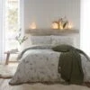 Drift Home Eliza Green Duvet Cover And Pillowcase Set -Dunelm Shop 30888652