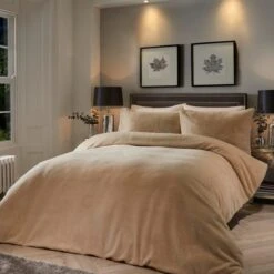 Soiree Natasha Natural Duvet Cover And Pillowcase Set