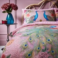 Matthew Williamson Xanadu Peacock Duvet Cover & Pillowcase Set -Dunelm Shop 30892764 alt02