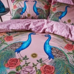 Matthew Williamson Xanadu Peacock Duvet Cover & Pillowcase Set -Dunelm Shop 30892765 alt01