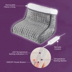 Carmen Intelliheat Electric Heated Foot Warmer -Dunelm Shop 30894151 alt06