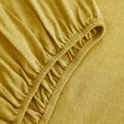 Elements Cotton Jersey Plain Fitted Sheet -Dunelm Shop 30896570 alt05