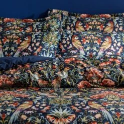 Majestic Birds Duvet Cover & Pillowcase Set -Dunelm Shop 30897889 alt01