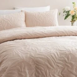 Nya Velvet Pinsonic Duvet Cover & Pillowcase Set 24 Nya Velvet Pinsonic Duvet Cover & Pillowcase Set -Dunelm Shop 30897954 alt03
