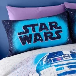 Star Wars R2D2 And C3PO Duvet Cover And Pillowcase Set 23 Star Wars R2D2 And C3PO Duvet Cover And Pillowcase Set -Dunelm Shop 30898179 alt01