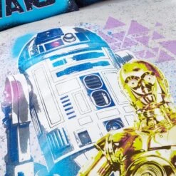 Star Wars R2D2 And C3PO Duvet Cover And Pillowcase Set 26 Star Wars R2D2 And C3PO Duvet Cover And Pillowcase Set -Dunelm Shop 30898179 alt04