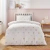 Embroidered Hearts Single Duvet Cover And Pillowcase Set 2 Embroidered Hearts Single Duvet Cover And Pillowcase Set -Dunelm Shop 30898199