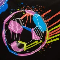 Football Graphic Girl Single Duvet Cover And Pillowcase Set 13 Football Graphic Girl Single Duvet Cover And Pillowcase Set -Dunelm Shop 30898210 alt05