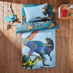 Age Of Dinosaurs Duvet Cover And Pillowcase Set 23 Age Of Dinosaurs Duvet Cover And Pillowcase Set -Dunelm Shop 30898253