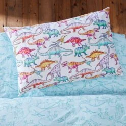 Dinosaurs Gallery Duvet Cover And Pillowcase Set 18 Dinosaurs Gallery Duvet Cover And Pillowcase Set -Dunelm Shop 30898278 alt04