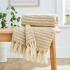 Emerson Textured Throw 130x180cm 2 Emerson Textured Throw 130x180cm -Dunelm Shop 30898323