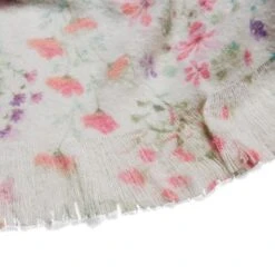 Watercoloured Floral Throw 130cm X 180cm -Dunelm Shop 30898349 alt04
