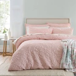 Watercoloured Floral Throw 130cm X 180cm -Dunelm Shop 30898349 alt06