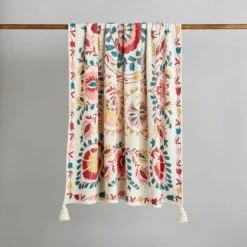 Hani Jacquard Throw 130cm X 180cm -Dunelm Shop 30898358 alt01