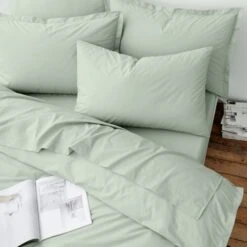 Organic Cotton Flat Sheet 31 Organic Cotton Flat Sheet -Dunelm Shop 30899612 alt02