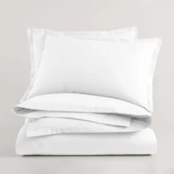100% Organic Cotton Duvet Cover And Pillowcase Set 32 100% Organic Cotton Duvet Cover And Pillowcase Set -Dunelm Shop 30899616 alt02