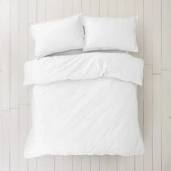 100% Organic Cotton Duvet Cover And Pillowcase Set 33 100% Organic Cotton Duvet Cover And Pillowcase Set -Dunelm Shop 30899616 alt03