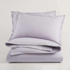 100% Organic Cotton Duvet Cover And Pillowcase Set 24 100% Organic Cotton Duvet Cover And Pillowcase Set -Dunelm Shop 30899617 alt02