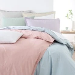 100% Organic Cotton Duvet Cover And Pillowcase Set 29 100% Organic Cotton Duvet Cover And Pillowcase Set -Dunelm Shop 30899617 alt08