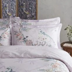 Dorma Love Bird Cotton Duvet Cover And Pillowcase Set -Dunelm Shop 30900274 alt01