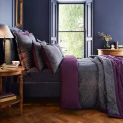 Dorma Paisley Jacquard Bedspread 10 Dorma Paisley Jacquard Bedspread -Dunelm Shop 30900305 alt02