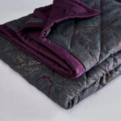 Dorma Paisley Jacquard Bedspread 12 Dorma Paisley Jacquard Bedspread -Dunelm Shop 30900359 alt01