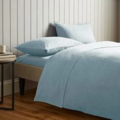 Soft & Cosy Luxury Brushed Cotton Flat Sheet -Dunelm Shop 30900536