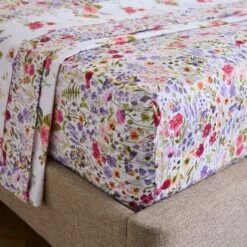 Dorma Modern Ditsy 100% Cotton Flat Sheet 26 Dorma Modern Ditsy 100% Cotton Flat Sheet -Dunelm Shop 30900543