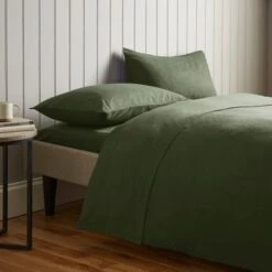 Soft & Cosy Luxury Brushed Cotton Flat Sheet -Dunelm Shop 30900555