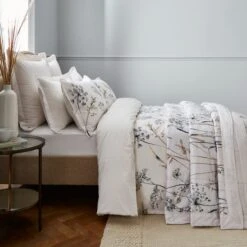 Dorma Purity Meadow Bedspread 10 Dorma Purity Meadow Bedspread -Dunelm Shop 30900596 alt02