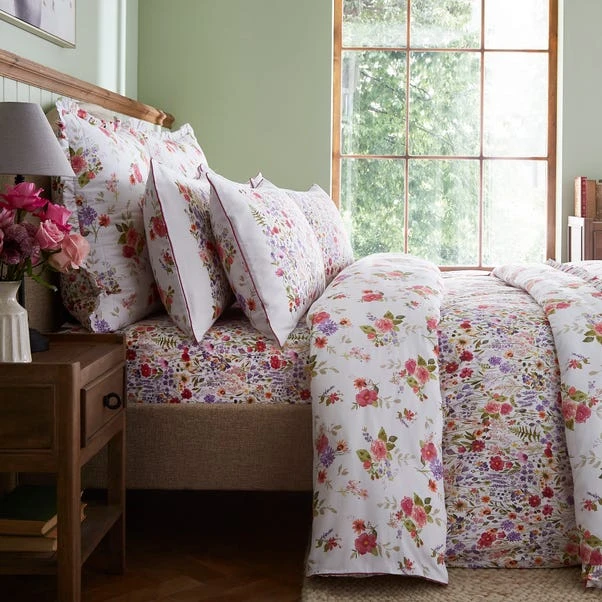 Dorma Modern Ditsy 100% Cotton Flat Sheet 4 Dorma Modern Ditsy 100% Cotton Flat Sheet - Image 2