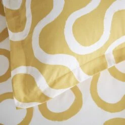 Elements Wiggins Wiggle Ochre Oxford Pillowcase 11 Elements Wiggins Wiggle Ochre Oxford Pillowcase -Dunelm Shop 30902456 alt05