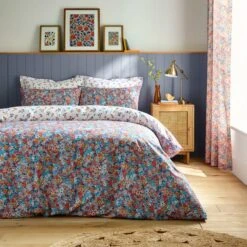 Avie Ditsy Floral Blue Duvet Cover And Pillowcase Set 36 Avie Ditsy Floral Blue Duvet Cover And Pillowcase Set -Dunelm Shop 30904235