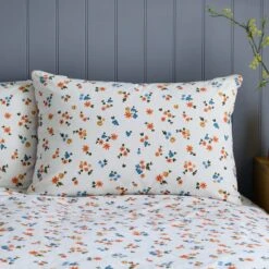 Avie Ditsy Floral Blue Duvet Cover And Pillowcase Set 25 Avie Ditsy Floral Blue Duvet Cover And Pillowcase Set -Dunelm Shop 30904241 alt03