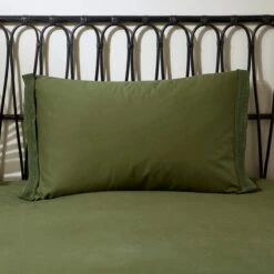 Ludlow Washed Cotton Duvet Cover And Pillowcase Set -Dunelm Shop 30904246 alt01