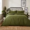 Ludlow Washed Cotton Duvet Cover And Pillowcase Set -Dunelm Shop 30904260