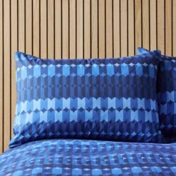 Oden Geometric Duvet Cover & Pillowcase Set -Dunelm Shop 30904288 alt01