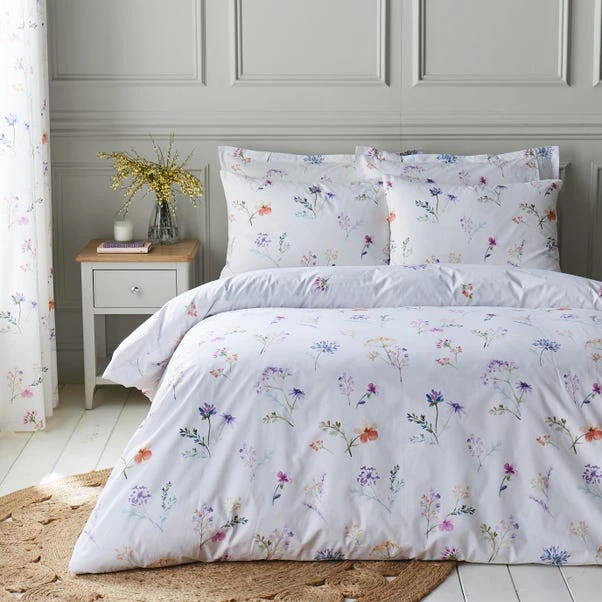 Springfield Floral Lilac Duvet Cover And Pillowcase Set 13 Springfield Floral Lilac Duvet Cover And Pillowcase Set - Image 11