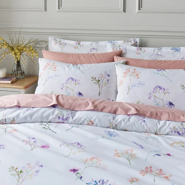 Springfield Floral Lilac Duvet Cover And Pillowcase Set 18 Springfield Floral Lilac Duvet Cover And Pillowcase Set - Image 16