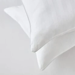 Hotel Pack Of 2 Luxury Cotton Anti Allergy Back Sleeper Pillows 7 Hotel Pack Of 2 Luxury Cotton Anti Allergy Back Sleeper Pillows -Dunelm Shop 30905712 alt02