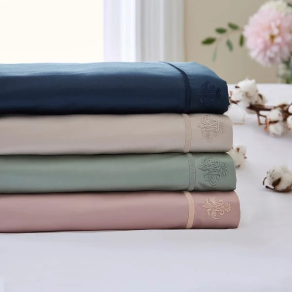 Dorma Egyptian Cotton Sateen 1000 Thread Count Oxford Pillowcase 17 Dorma Egyptian Cotton Sateen 1000 Thread Count Oxford Pillowcase - Image 15