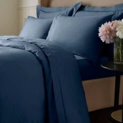 Dorma Egyptian Cotton Sateen 1000 Thread Count Flat Sheet -Dunelm Shop 30906459