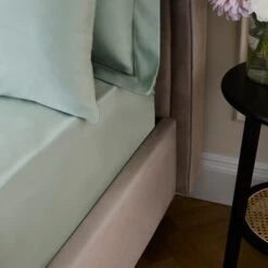Dorma Egyptian Cotton Sateen 1000 Thread Count Fitted Sheet -Dunelm Shop 30906474 alt02
